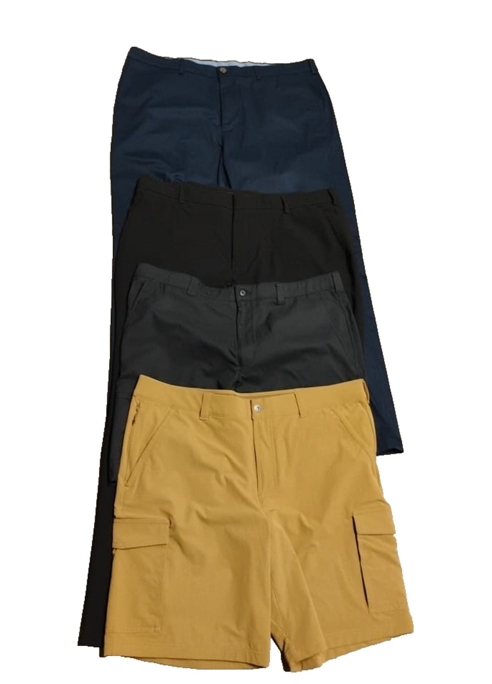 lot of 4 Columbia, PGA tour, Haggar, Goerge Men''s Pants/shorts Sz 40X32 multico